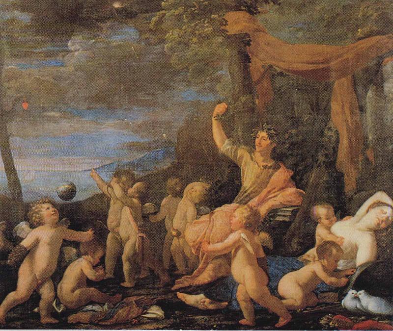 Nicolas Poussin Le Triomphe dOvide dit aussi Le triomphe dun poete oil painting picture